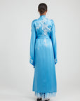 Tokoni Long Kimono in Cloud Blue