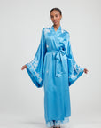 Tokoni Long Kimono in Cloud Blue