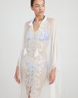 Sweetim Kaftan in White
