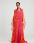Sweetim Kaftan in Sweet Orange