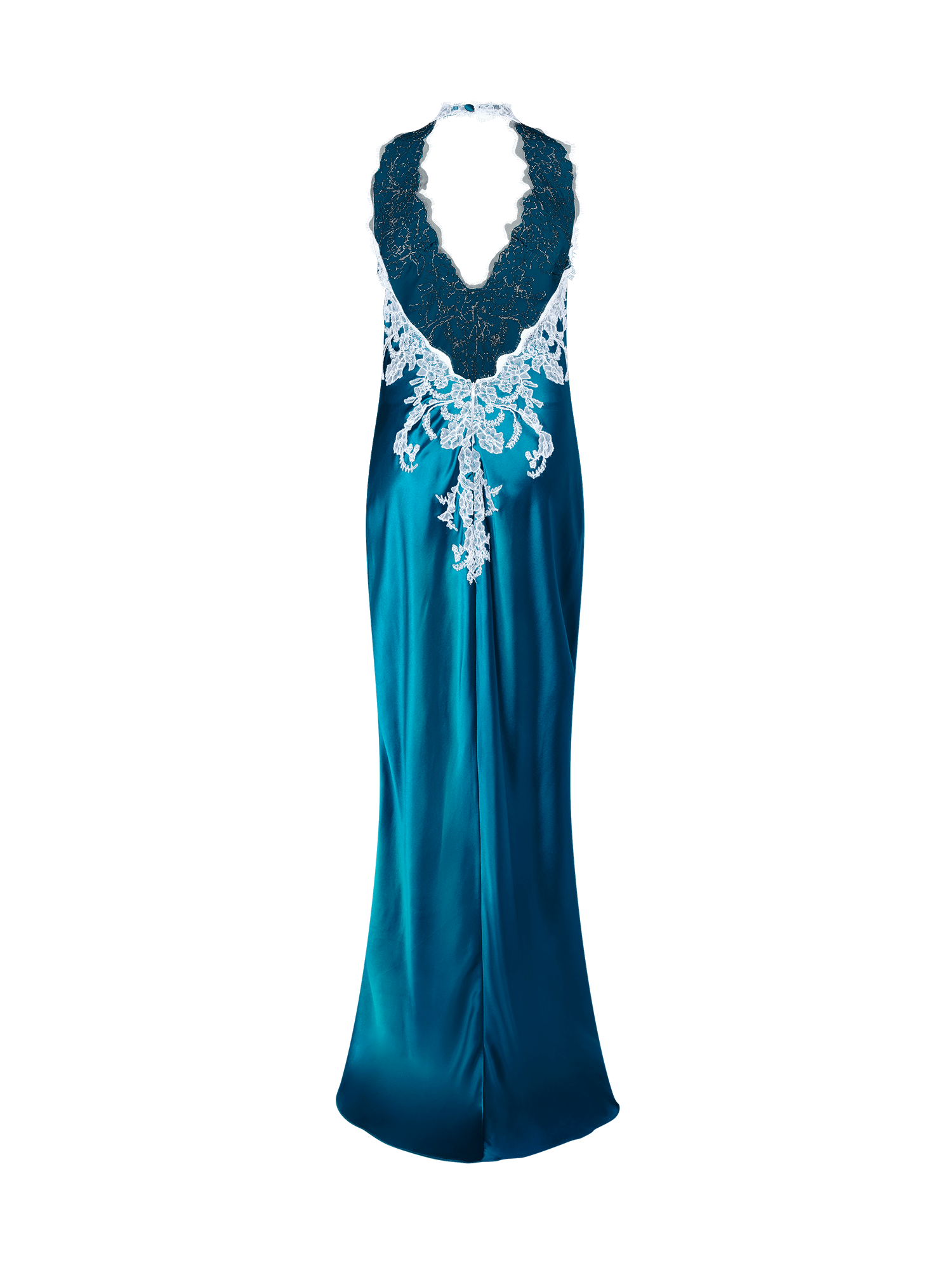 peacock halter dress Sheath/Column Halter Peacock Sleeveless Formal Dresses
