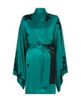 Tokoni Short Kimono in Jade