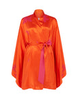 Tokoni Short Kimono in Sweet Orange