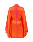 Tokoni Short Kimono in Sweet Orange