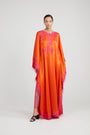 Tokoni Kaftan in Sweet Orange