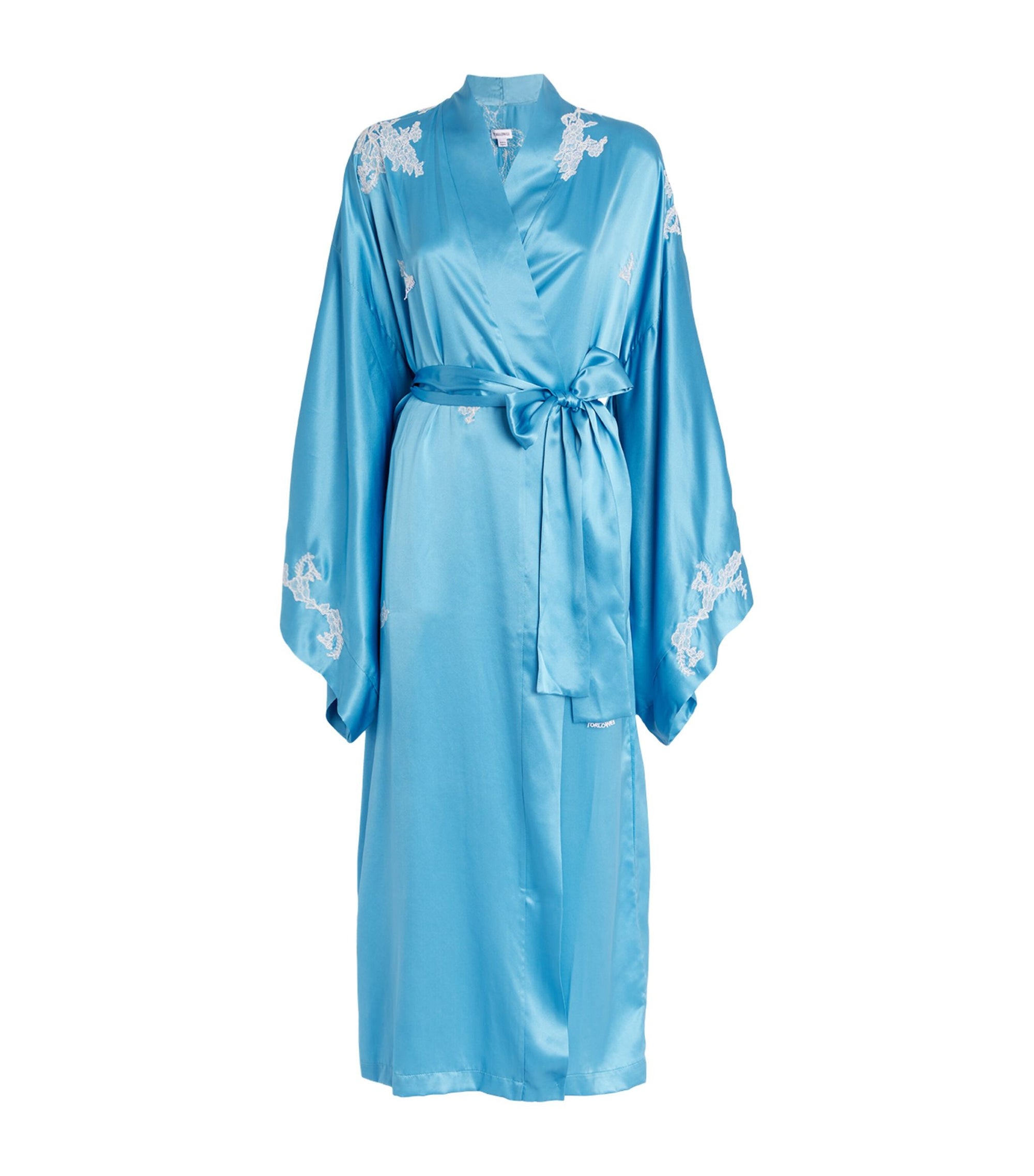 Tokoni Long Kimono in Cloud Blue